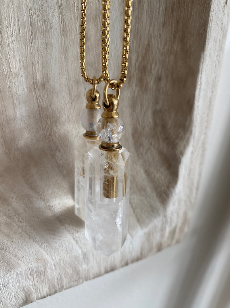 CLARITY - ESSENTIAL OIL VIAL NECKLACE