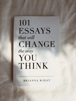 101 Essays That Will Change the Way You Think - Book