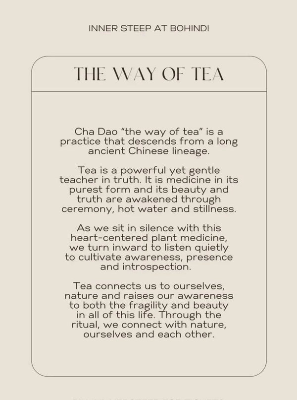 DECEMBER 2 - TEA CEREMONY WITH THE ALCHEMY OF SOUND