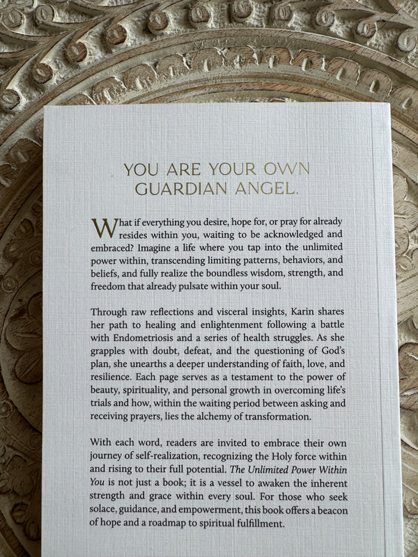 The unlimited power within you - Book by Karin Hadadan