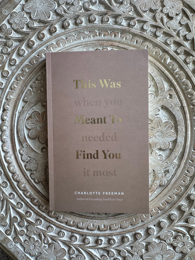 This Was Meant To Find You (When You Needed It Most) - Book by Charlotte Freeman