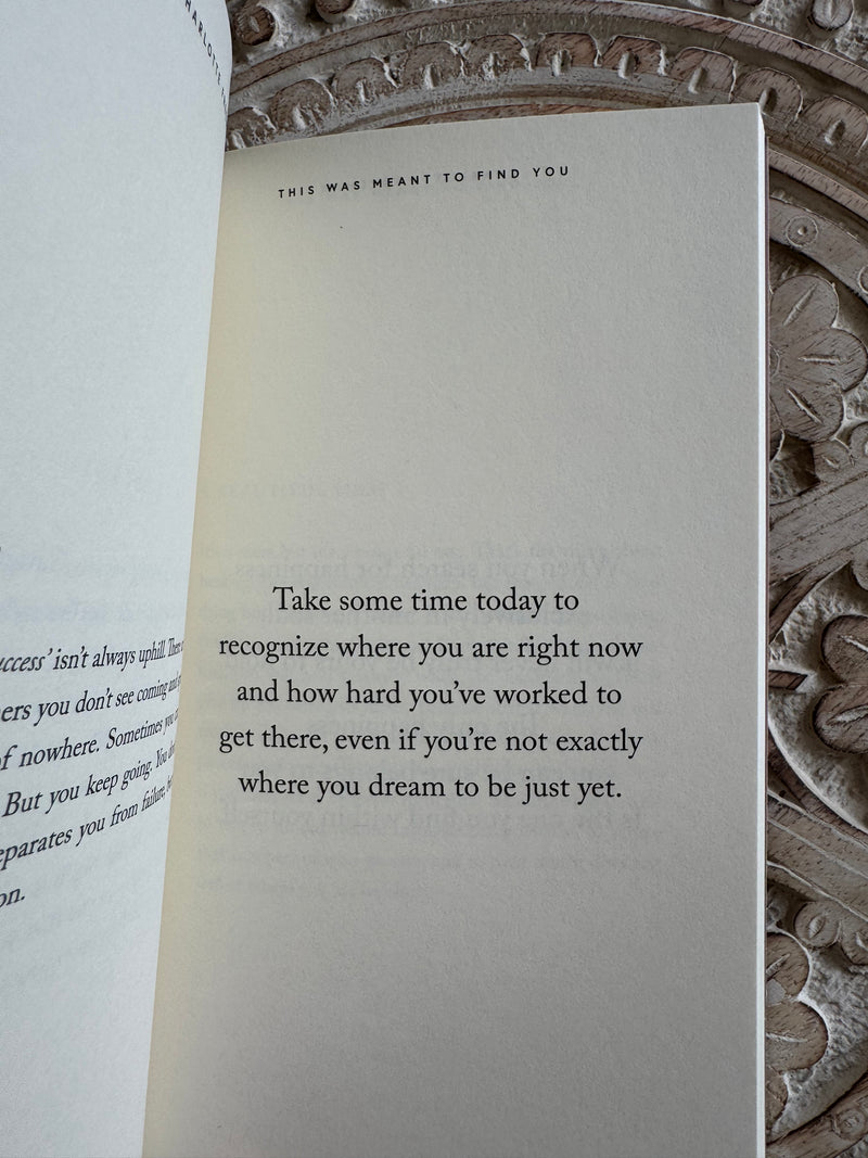 This Was Meant To Find You (When You Needed It Most) - Book by Charlotte Freeman