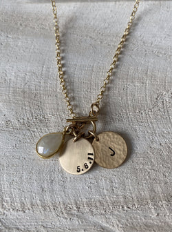 NEW BEGINNINGS | PERSONALIZED QUANTUM NECKLACE