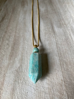 TRANQUILITY - ESSENTIAL OIL VIAL NECKLACE