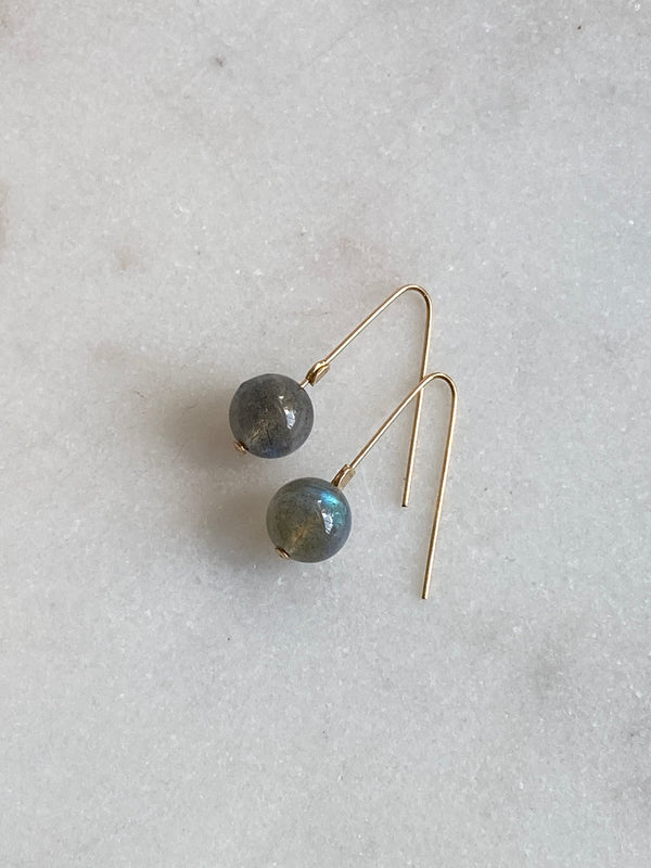 INTUITION | LABRADORITE INTENTION EARRINGS