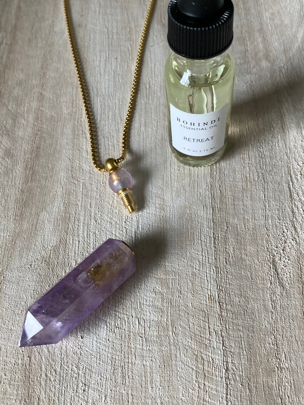 CALM - ESSENTIAL OIL VIAL NECKLACE