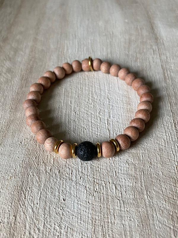 STRENGTH + COMPASSION | OIL DIFFUSER BRACELET