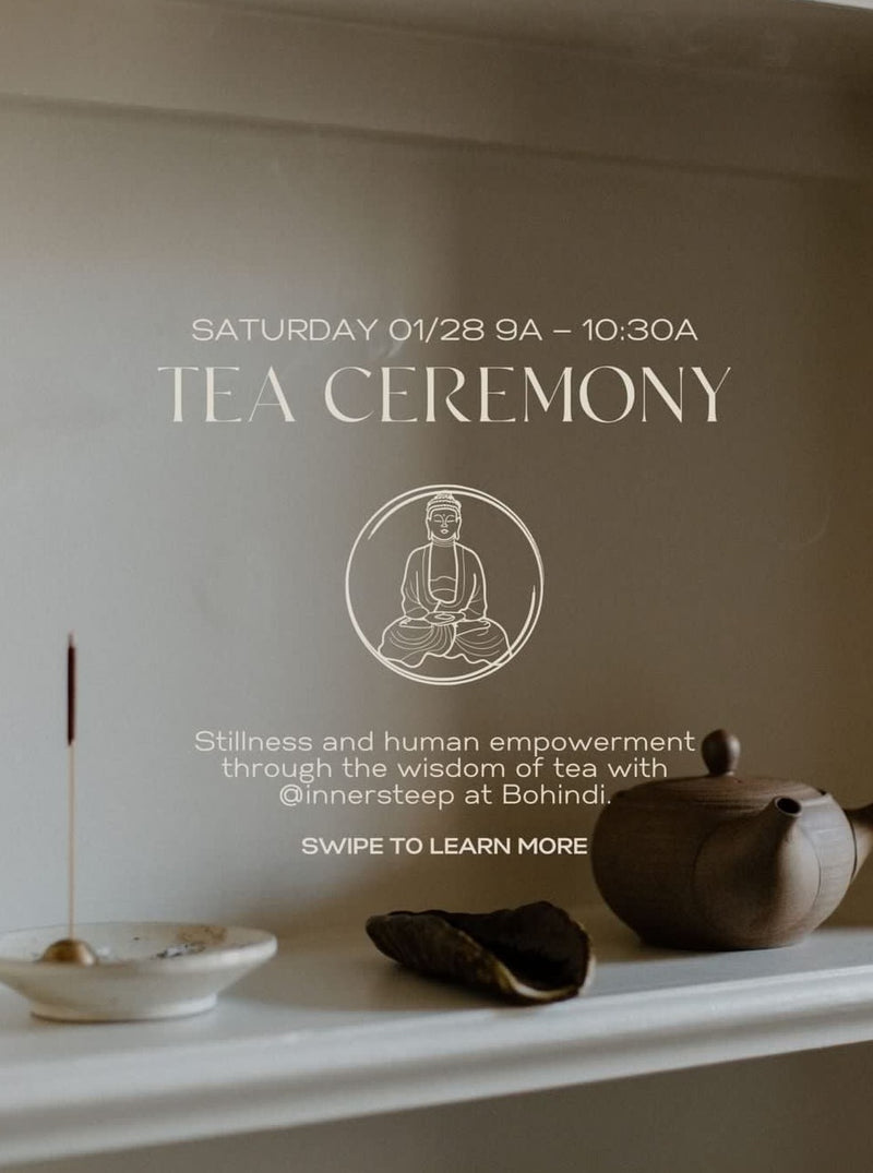 Tea ceremony with the alchemy of sound - JAN 28