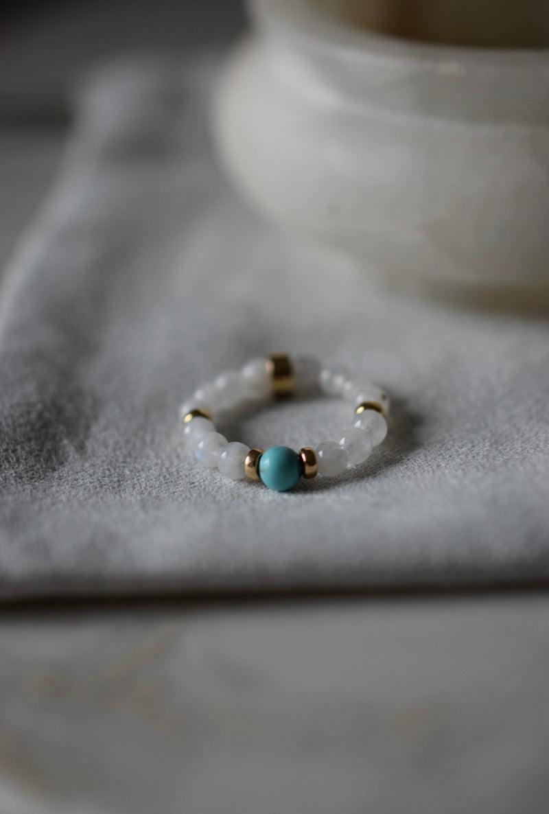 BALANCE + NEW BEGINNINGS - LITTLE RIVER acupressure BEAD RING