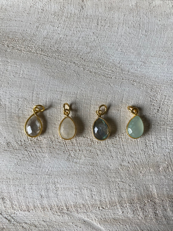 TRANQUILITY | CHALCEDONY PENDANT CHARM
