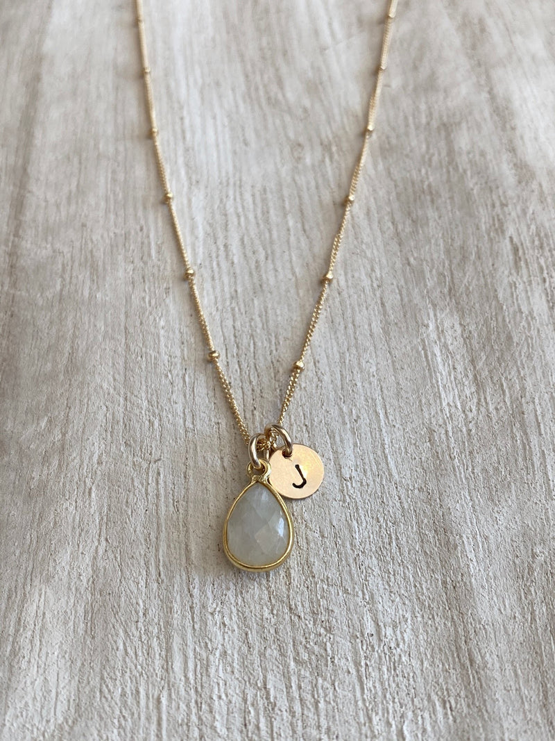 NEW BEGINNINGS | MOONSTONE TEARDROP