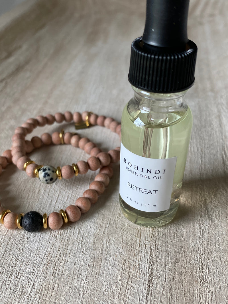 Intention Bracelet - Oil Diffusing Beads